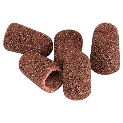 Колпачки песочные IRISK диам. 10 мм (120 грит) коричневые Б802-10-02, 5 шт