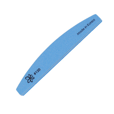 Пилка для шлифовки синяя банан 120/120 IRISK (арт. Б304-03)