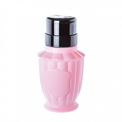 Дозатор пластиковый кубок с помпой TNL арт. 905753, 200 мл (розовый)