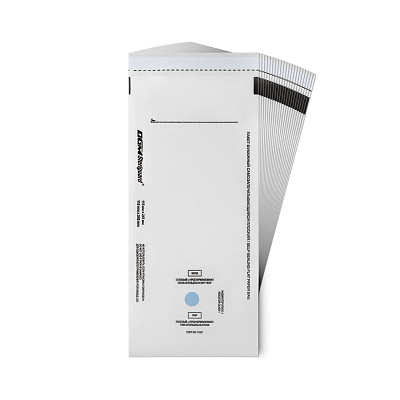 Пакет бумажный самозапечатывающийся для стерилизации DGM Steriguard 115х245 мм (100 шт.), белый
