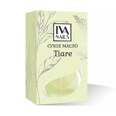 Масло для кутикулы сухое Iva Nails Tiare, 12 мл