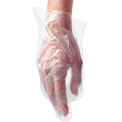 Перчатки полиэтиленовые прозрачные Medicosm, размер M 50 пар