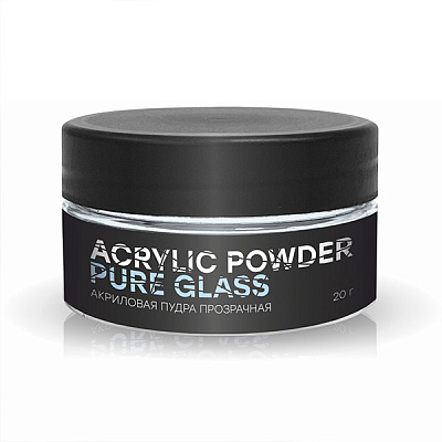 Акриловая пудра InGarden Acrylic Powder Pure Glass прозрачная AP00031 20 г