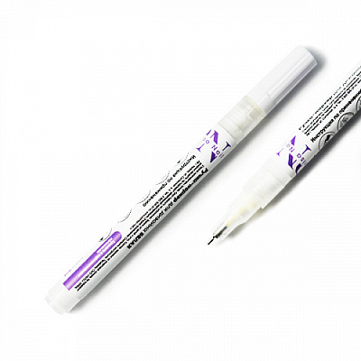 Ручка-маркер для дизайна Patrisa nail M165 белая