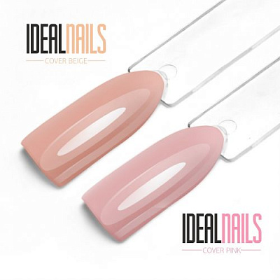 Камуфлирующая каучуковая база для гель-лака InGarden Ideal Nails Cover Pink (розовая), 11 мл