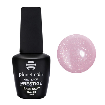 Базовое покрытие Planet nails Prestige Base Shimmer rouge 10 мл арт.12588