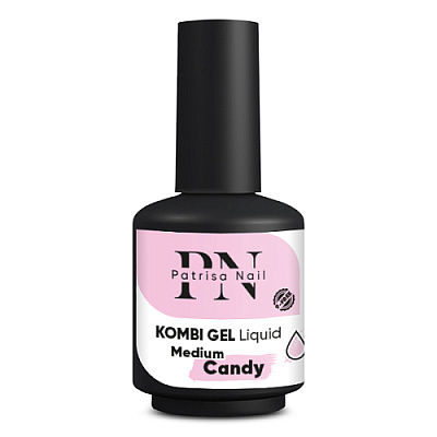 Комби-гель Kombi Gel Liquid Medium Candy Patrisa Nail B531 розовый 16 мл