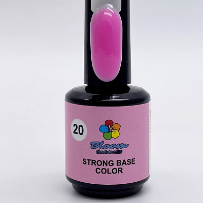 Жесткая цветная база для гель-лака Bloom Strong Color №20 15 мл