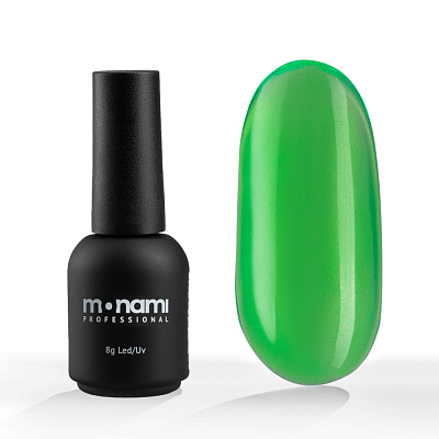 Гель-лак Monami Neon glass Green 8 мл