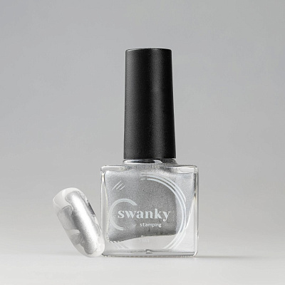 Акварельная краска Swanky PM 04 серебро, 5 мл