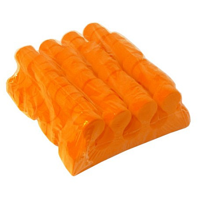 Разделители для пальцев ног №735 SEVERINA (в спайке 10 штук, оранжевые)