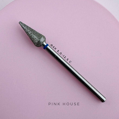 Фреза алмазная Капля синяя Pink House ФАК 5.0 -12.5С