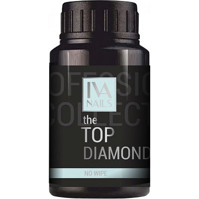 Топ для гель-лака без липкого слоя Top Diamond Shine IVA NAILS 30 мл