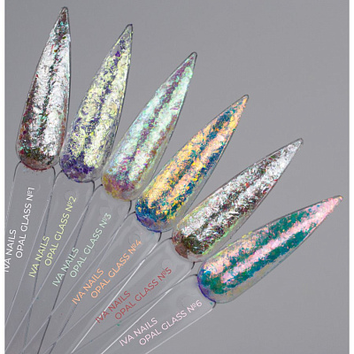 Втирка для дизайна Opal Glass IVA NAILS №05
