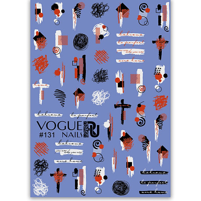 Слайдер-дизайн Vogue Nails №131, арт. СЛ131