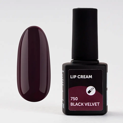 Гель-лак MiLK Lip Cream №750 Black Velvet 9 мл