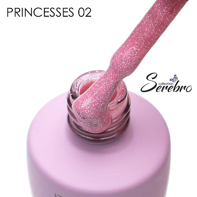 Гель-лак Serebro Disney Princesses №02 Аврора 8 мл