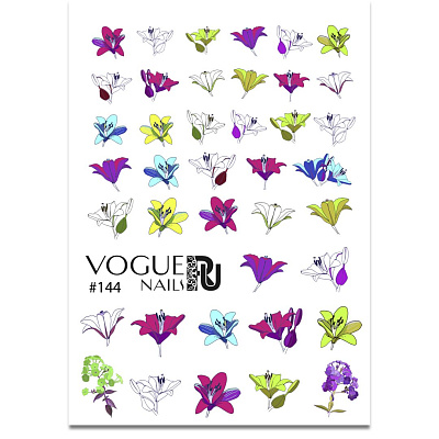 Слайдер-дизайн Vogue Nails №144, арт. СЛ144