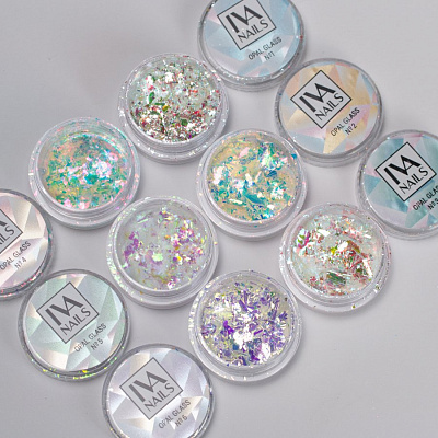 Втирка для дизайна Opal Glass IVA NAILS №03