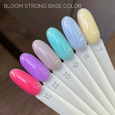 Жесткая цветная база для гель-лака Bloom Strong Color №08 15 мл