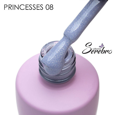 Гель-лак Serebro Disney Princesses №08 Жасмин 8 мл