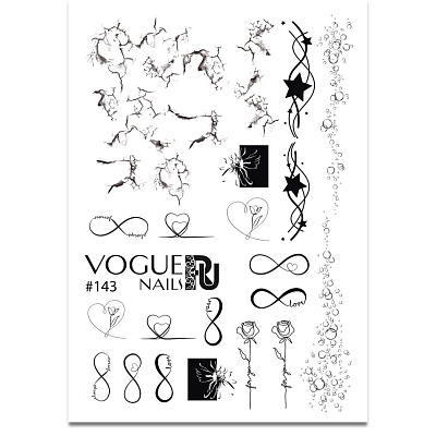 Слайдер-дизайн Vogue Nails №143, арт. СЛ143