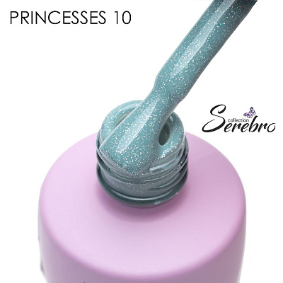 Гель-лак Serebro Disney Princesses №10 Мулан 8 мл