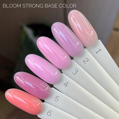Жесткая цветная база для гель-лака Bloom Strong Color №02 15 мл