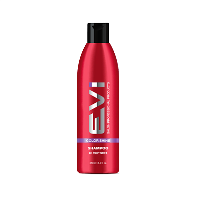 Шампунь интенсивный уход EVI Salon Professional для окрашенных и меллированных волос 250 мл