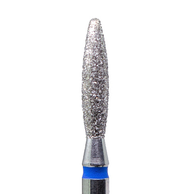 Фреза алмазная Пламя Тупое (синяя) ГСАПТ-2,3П-10С КМИЗ 866.104.243.100.023