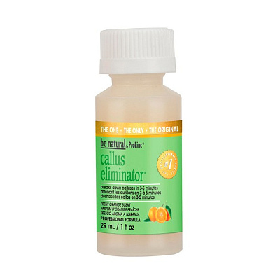 Средство для удаления натоптышей Be Natural Callus Eliminator Orange (апельсин), 29 мл