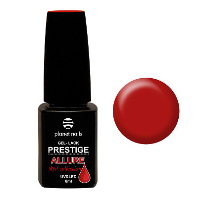 Гель-лак Planet nails Prestige Allure Red Collection №651 8 мл арт.12651