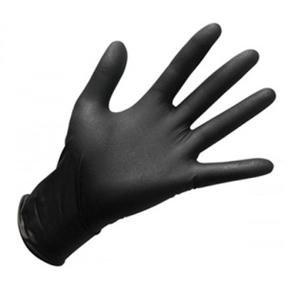 Перчатки нитриловые черные NitriMAX 784 XL 50 пар