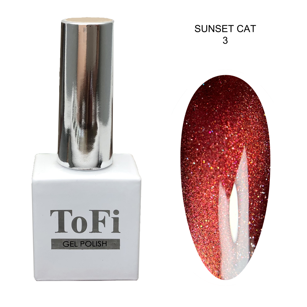 Гель-лак ToFi Sunset Cat №3 10 мл