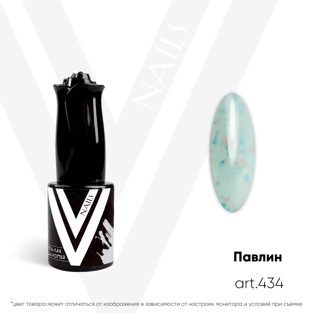 Гель-лак Vogue Nails №434 Павлин 10 мл