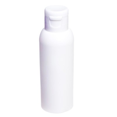 Бутылочка пластик белая, 100 мл IRISK, Ф20-042