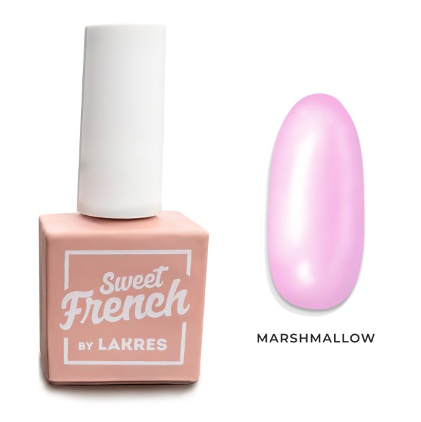 Гель-лак Lakres Sweet French Marshmallows (зефир), 10 мл