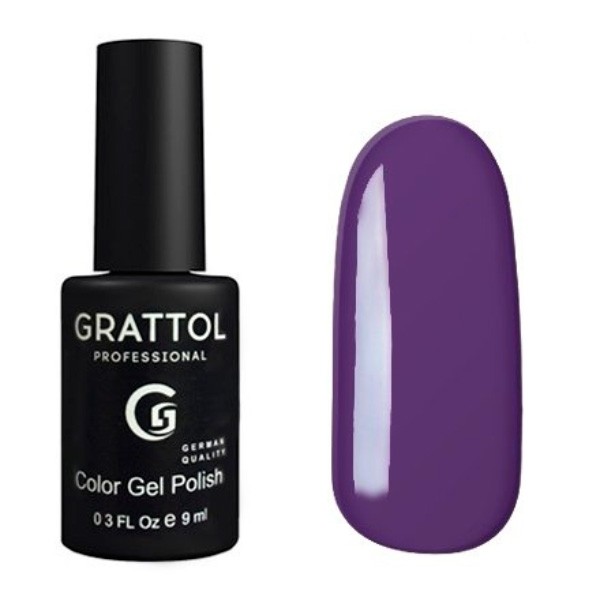 Гель-лак Grattol GTC011 Royal Purple, 9 мл