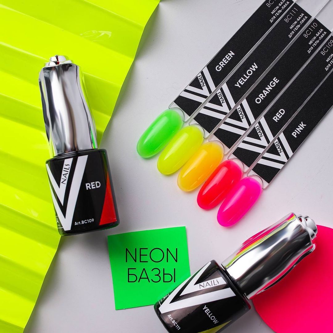 База для гель-лака Vogue Nails BC112 Neon (Green) 10 мл