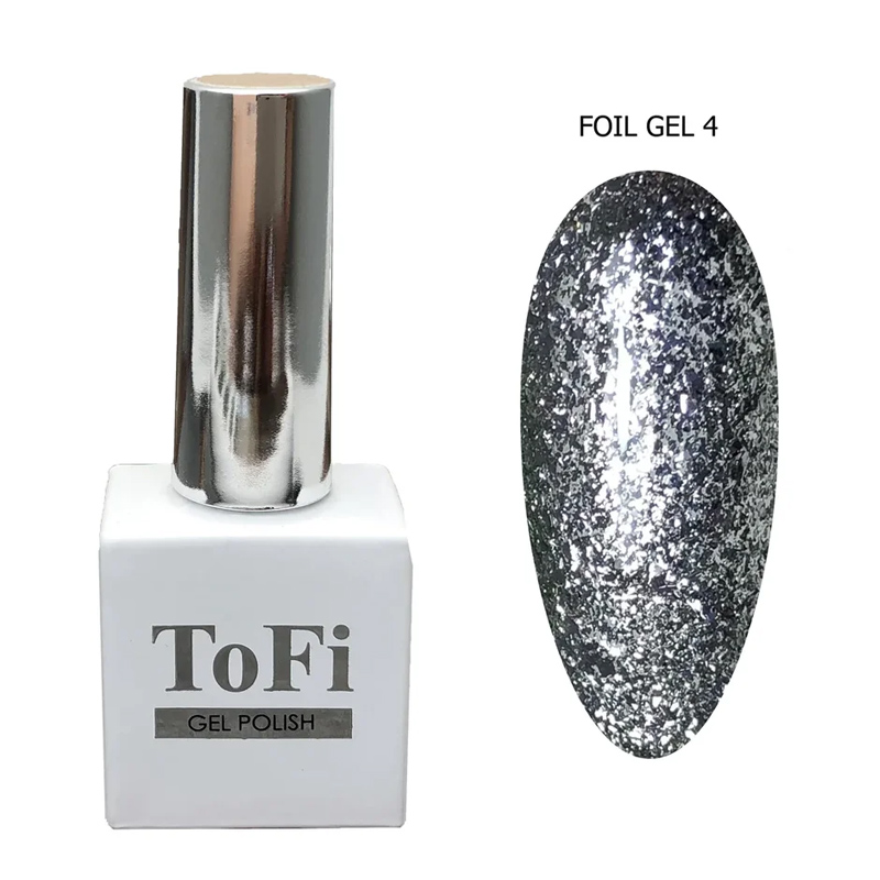 Гель-краска жидкая фольга ToFi F4, 10 мл