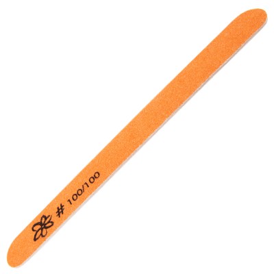 Пилка прямая тонкая Б038-01-02 IRISK 100/100 (оранжевая)