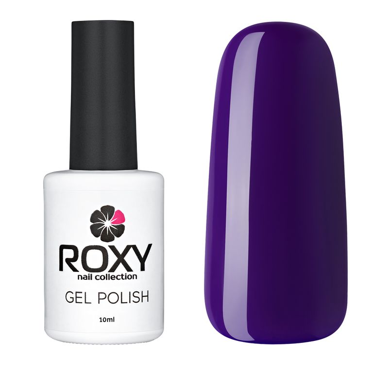 Гель-лак Roxy Nail Collection №147 (Фиолетовый георгин), 10 мл