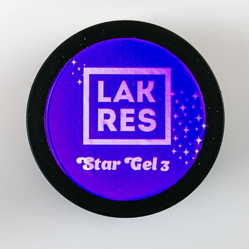 Гель моделирующий Lakres Star Gel №3, 15 гр