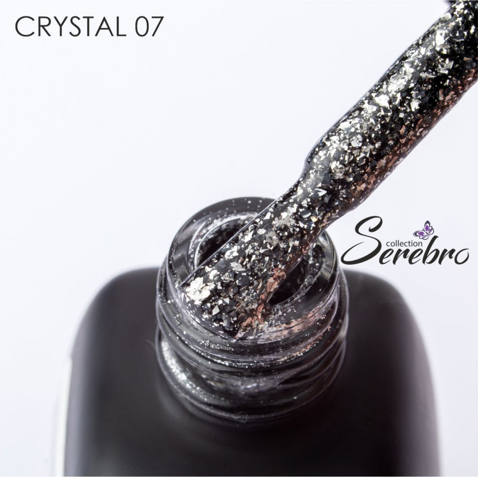 Гель-лак Serebro Crystal №07 11 мл
