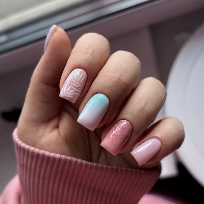 Камуфлирующий топ Super Shine top Monami Sunrise Pale Pink 8 мл