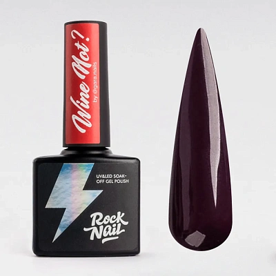 Гель-лак RockNail №224 Wine Not Shaken Not Stirred 10 мл