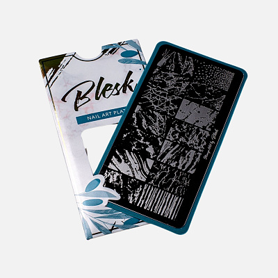Пластина для стемпинга Blesk №001