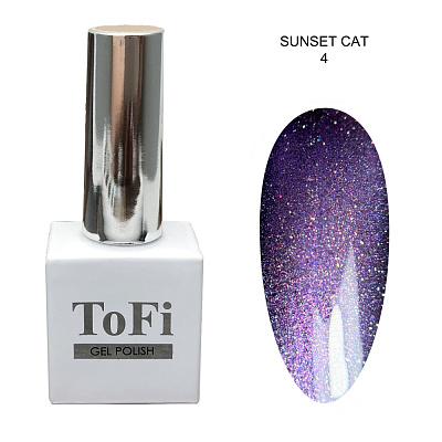 Гель-лак ToFi Sunset Cat №4 10 мл