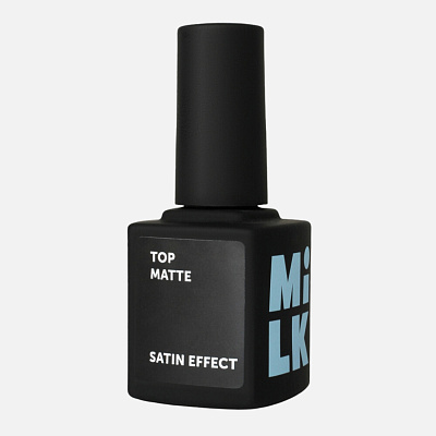 Матовый топ для гель-лака MiLK Matte Satin Effect 9 мл