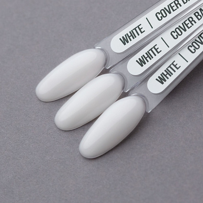 Камуфлирующая база для гель-лака MIO Nails Base Cover Strong Luxe White 15 мл